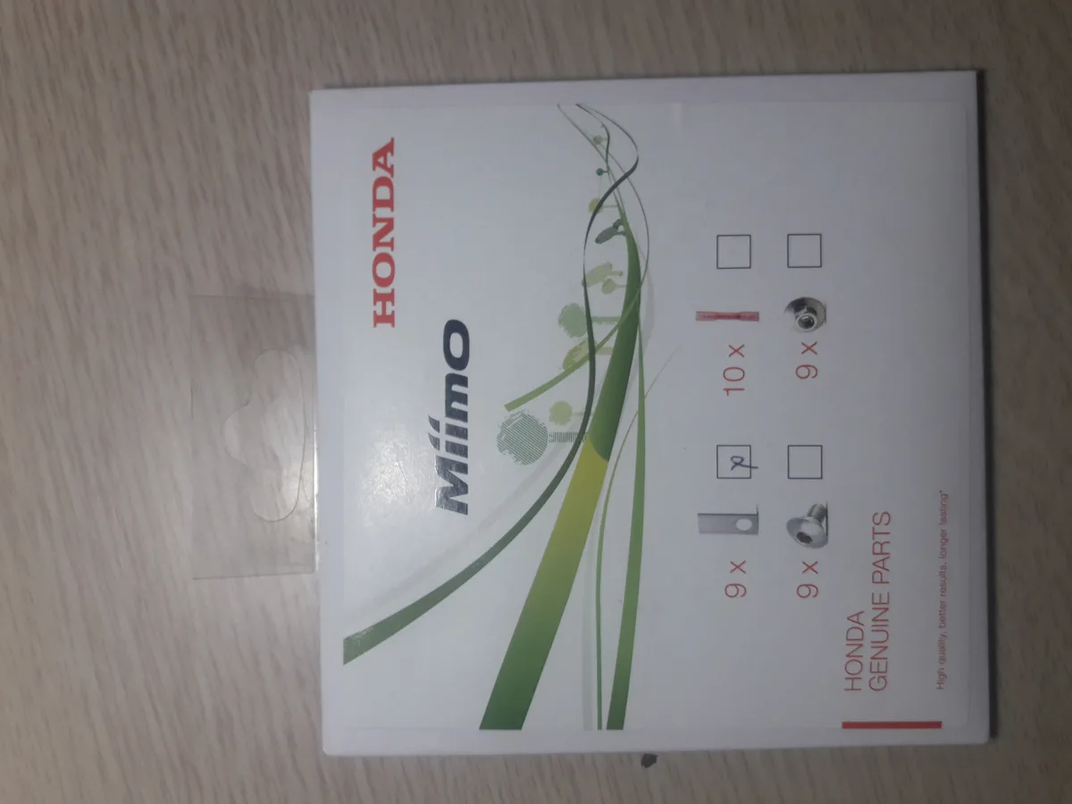Kit lame /cutite de schimb  9 bucati pentru Honda Miimo HRM310, HRM520, HRM 3000