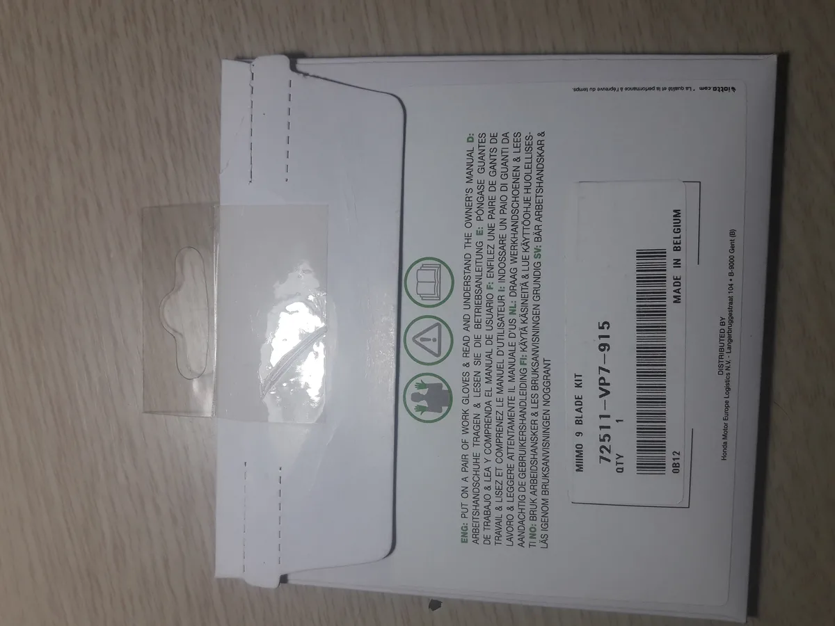Kit lame /cutite de schimb  9 bucati pentru Honda Miimo HRM310, HRM520, HRM 3000 - 2