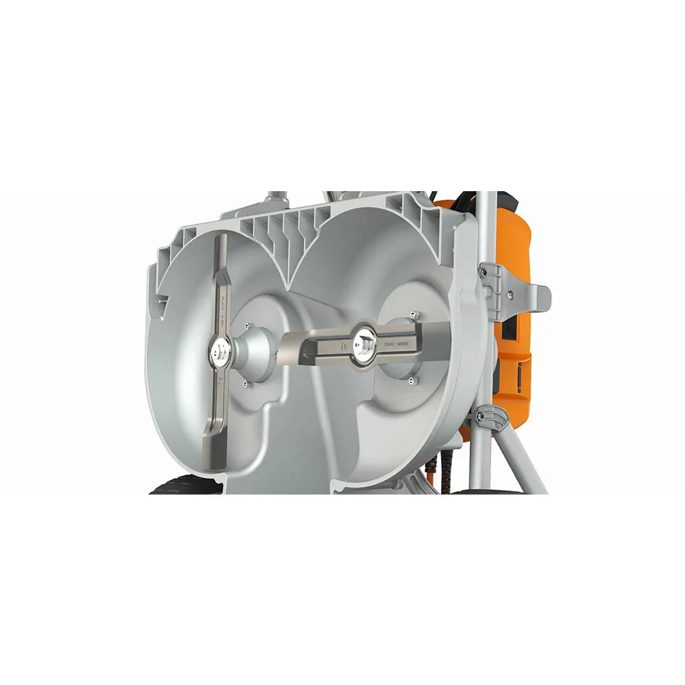 Mașină de tuns gazon electrică pe baterie Pellenc Rasion Easy, 1100 W, sac de 70 litri, 60 cm lățime de lucru - 6