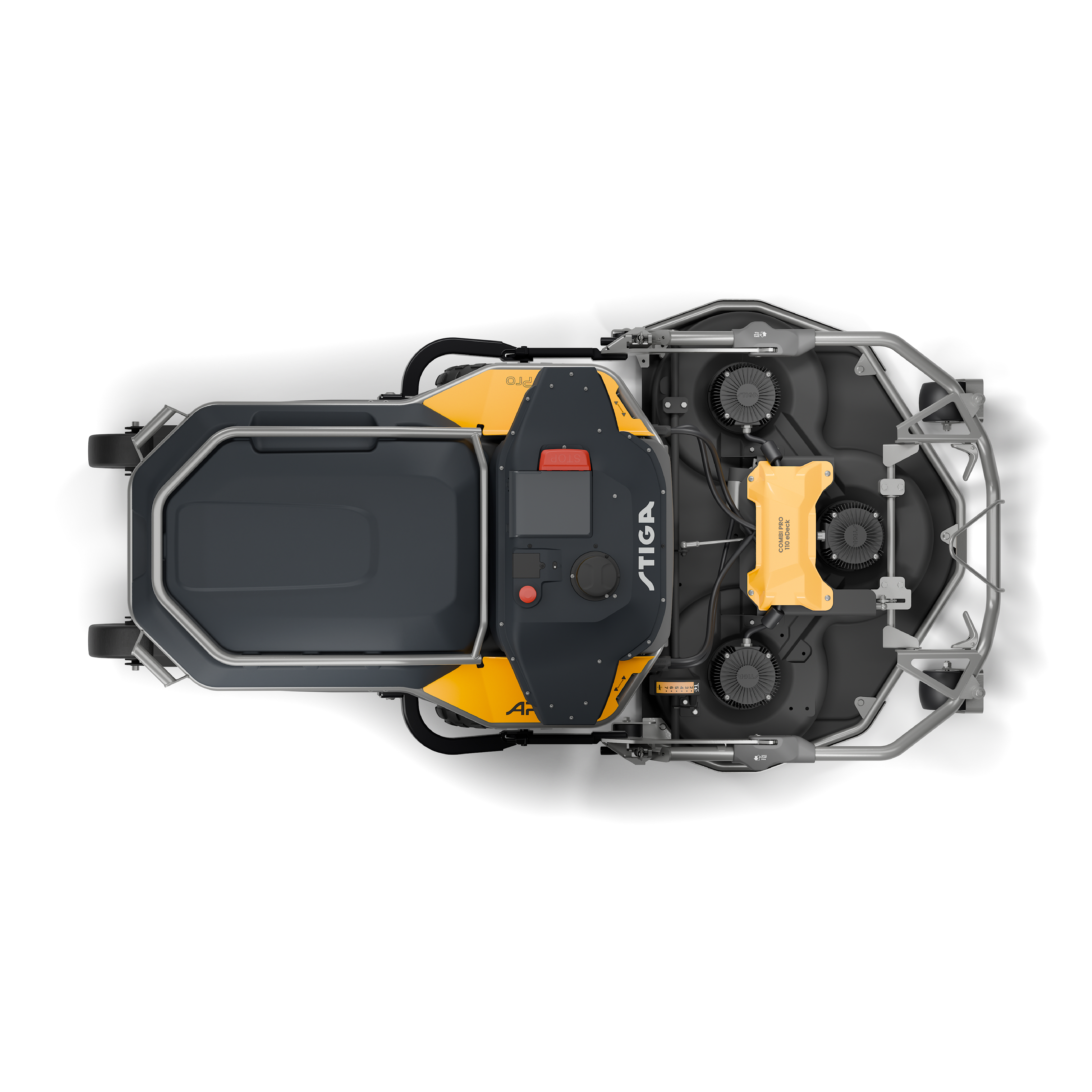 Robot de gazon STIGA APX PRO max 27.000 m2 zilnic, automat sau radiocomandat pentru parcuri, sport , golf - 2