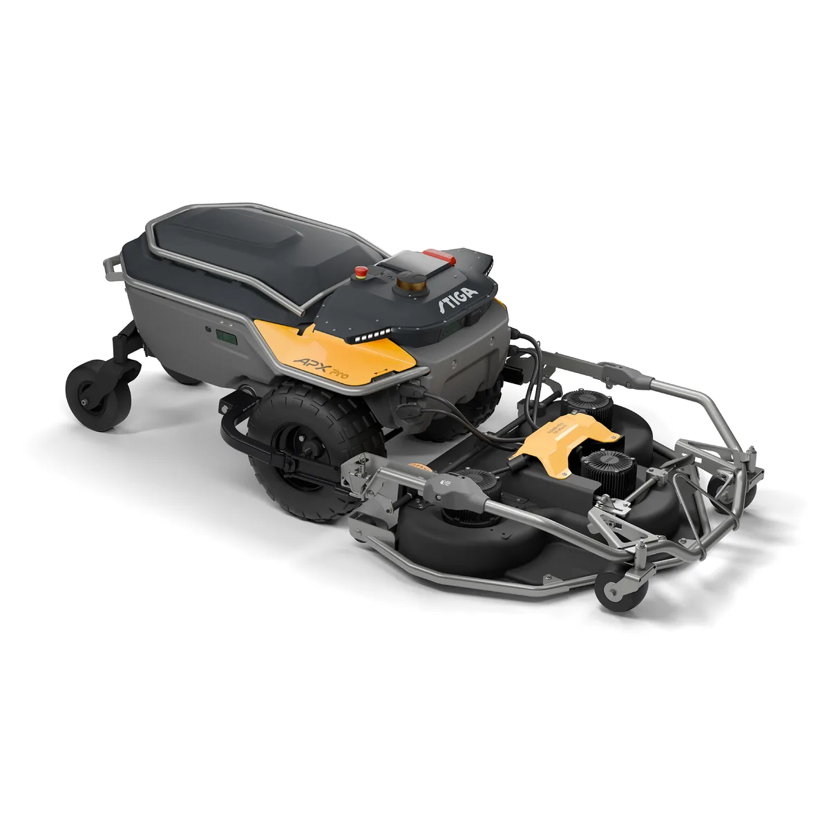 Robot de gazon STIGA APX PRO max 27.000 m2 zilnic, automat sau radiocomandat pentru parcuri, sport , golf - 4