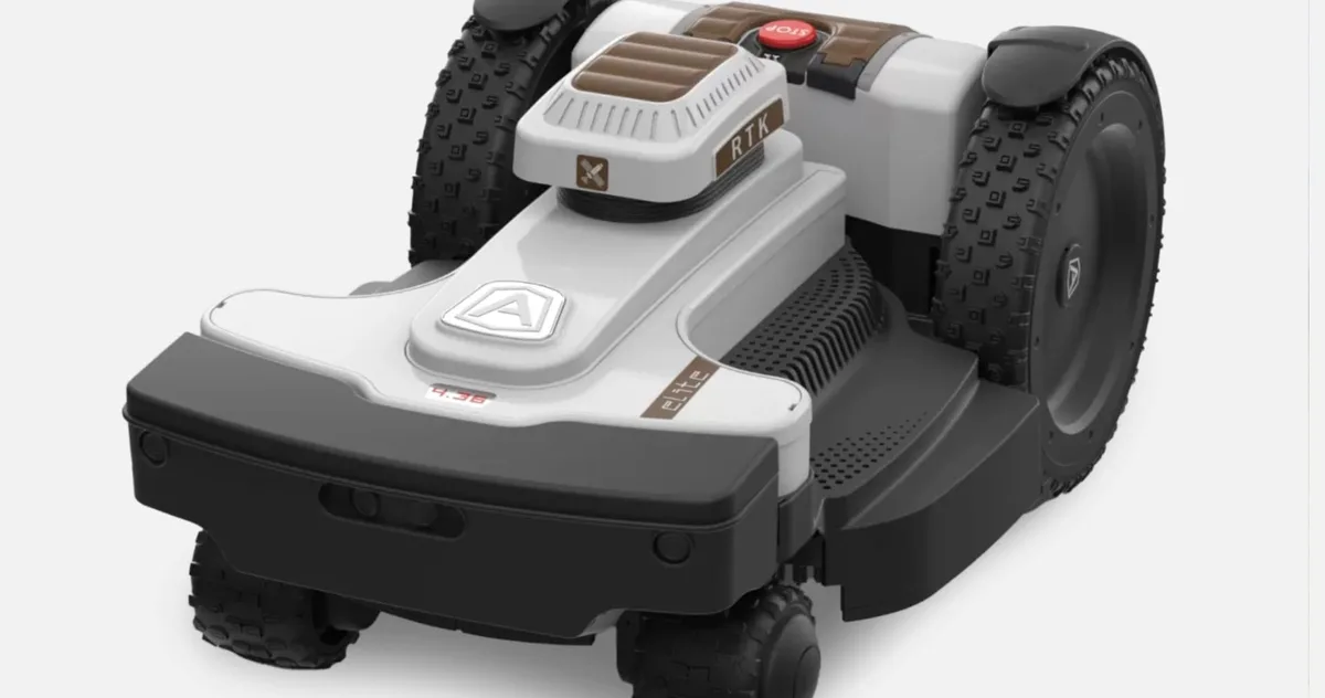 Robot de taiat gazon AMBROGIO 4.36 4WD RTK pentru pante , 6 Ani Garantie - 2