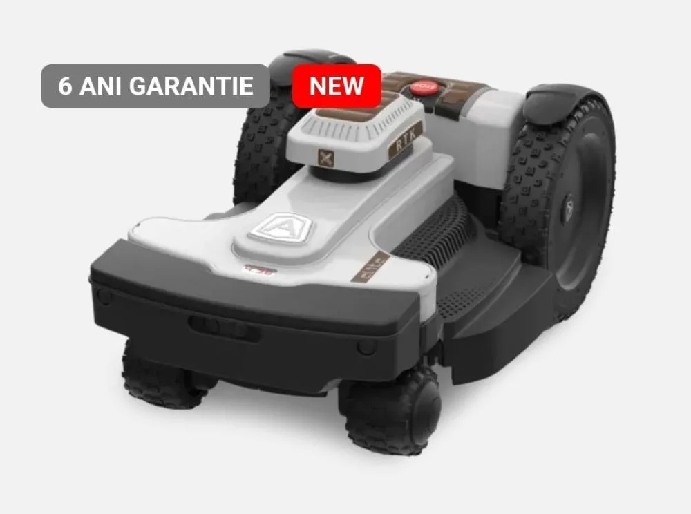 Robot de taiat gazon AMBROGIO 4.36 4WD RTK pentru pante , 6 Ani Garantie