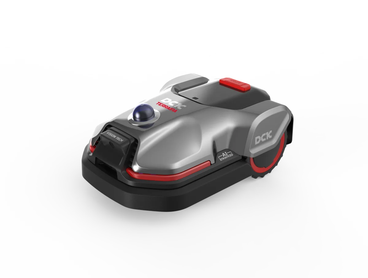 Robot de tuns gazonul, DCK Terraina S1000, 1000mp, LiDAR 3D, fara fir perimetral, 3 ani garantie