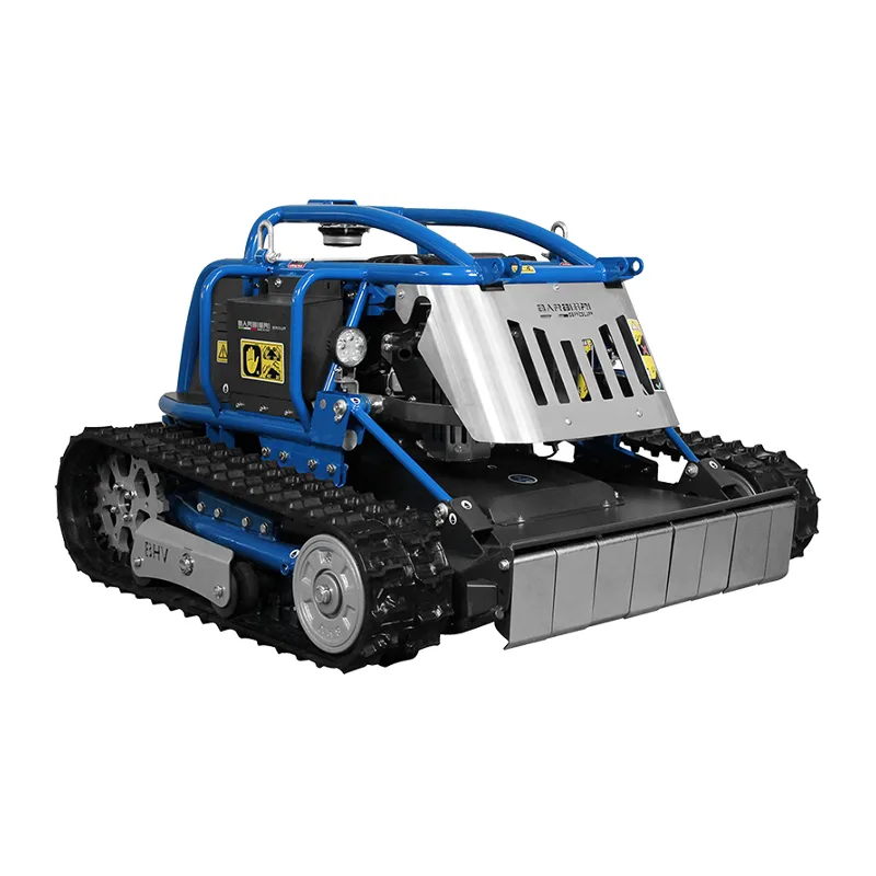 Robot pentru tocat vegetatie in pante si locuri greu accesibile Barbieri X ROT 80 EVO