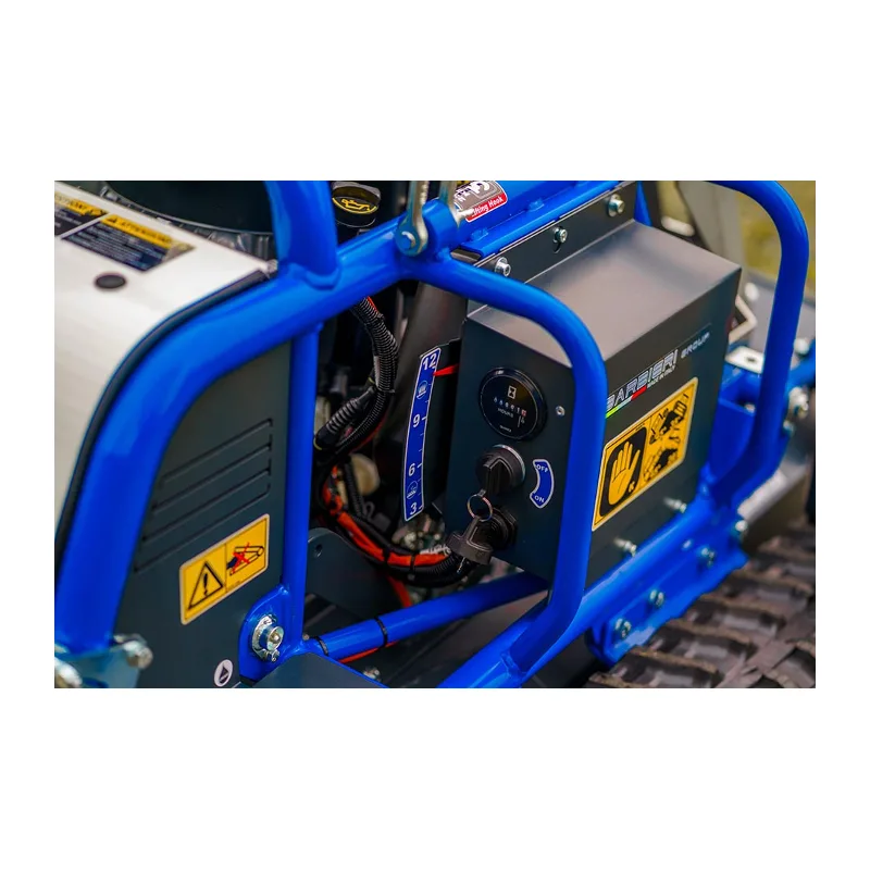 Robot pentru tocat vegetatie in pante si locuri greu accesibile Barbieri X ROT 80 EVO - 3