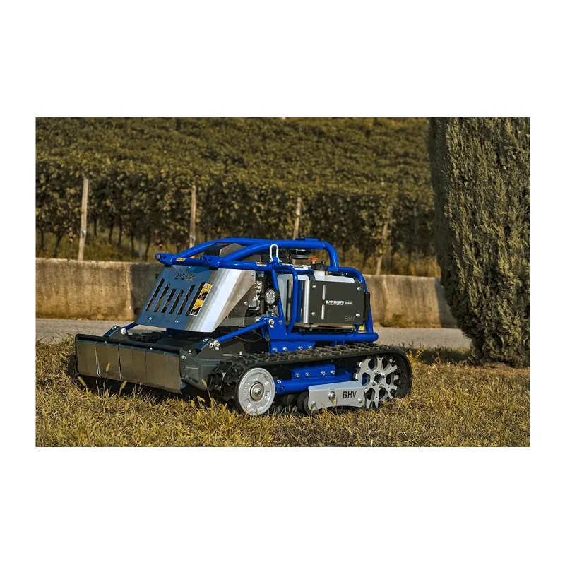 Robot pentru tocat vegetatie in pante si locuri greu accesibile Barbieri X ROT 80 EVO - 5